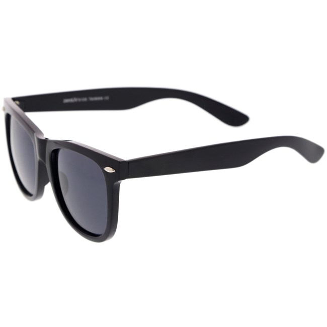 Wayfarer zonnebril - Zwart Gepolariseerd